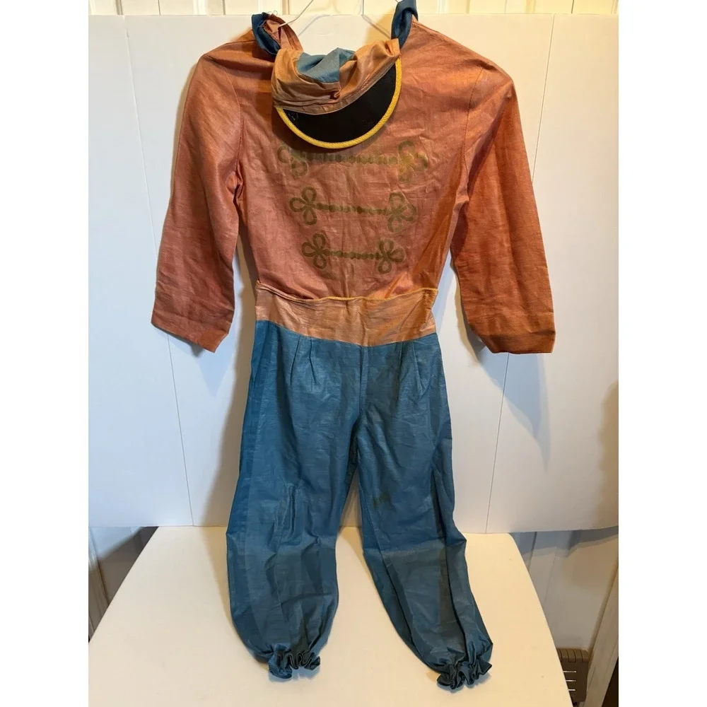 Vintage 1920s / 1930s HALLOWEEN Dutch boy Soldier  Costume with hat
